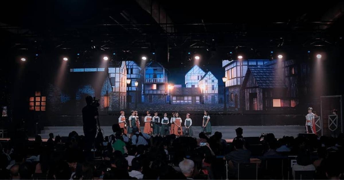 Hasil akhir LED Visual Stage Surabaya oleh Eikon Space di MSCS