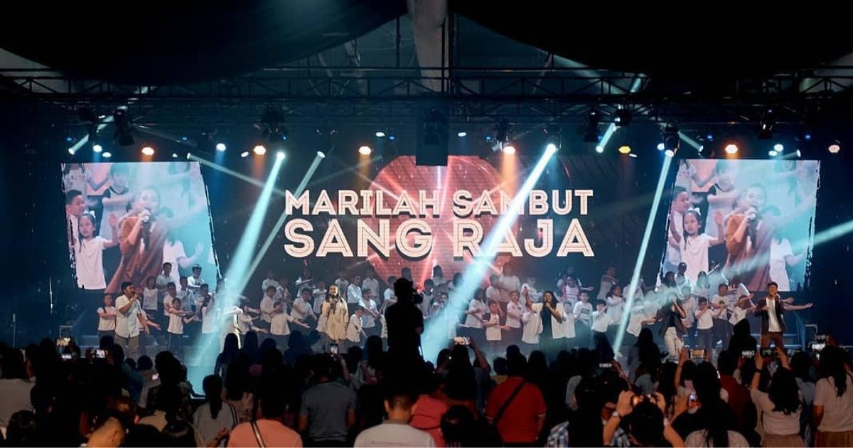 Hasil akhir LED Visual Stage Surabaya oleh Eikon Space di MSCS