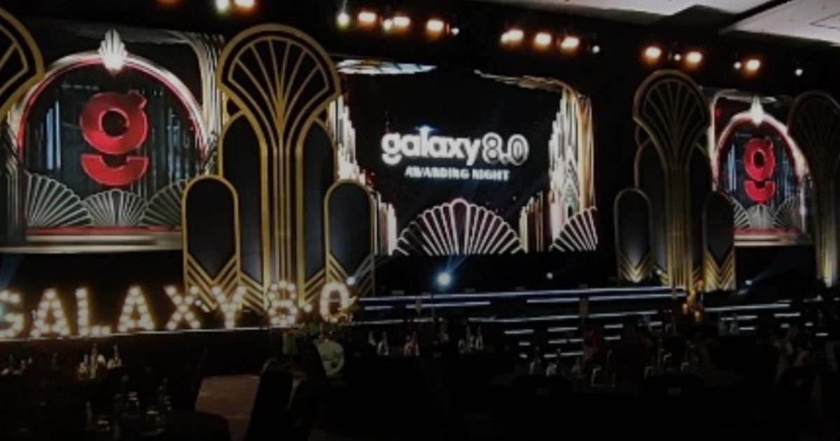 LED Visual Stage Surabaya tema Art Deco